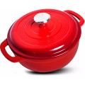 Die casting Cast-Iron Enamel Dutch Oven with lid